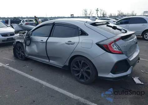 2017 Honda Civic Sport Touring z USA, uszkodzony, nr VIN SHHFK7H95HU415021